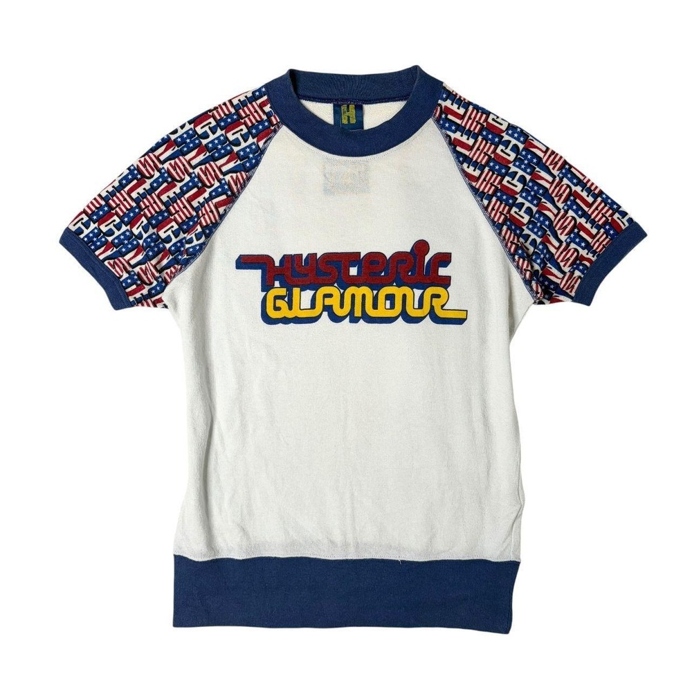 RARE 90s Hysteric Glamour raglan sleeve tee